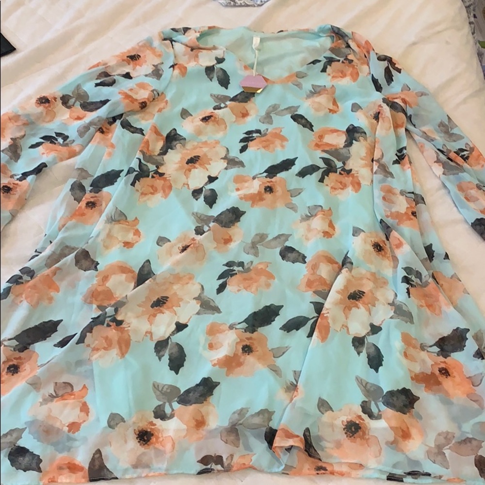 Pink blush , floral dress